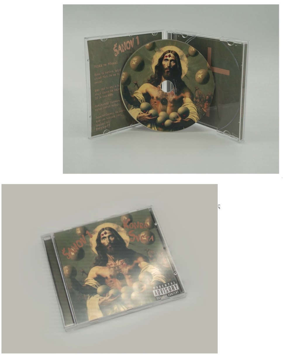 CD Šanov 1 Konec světa v otevřeném a zavřeném obalu