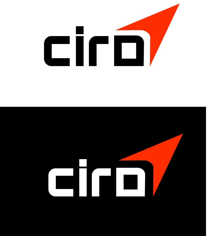Logo Ciro v černé a bílé variantě